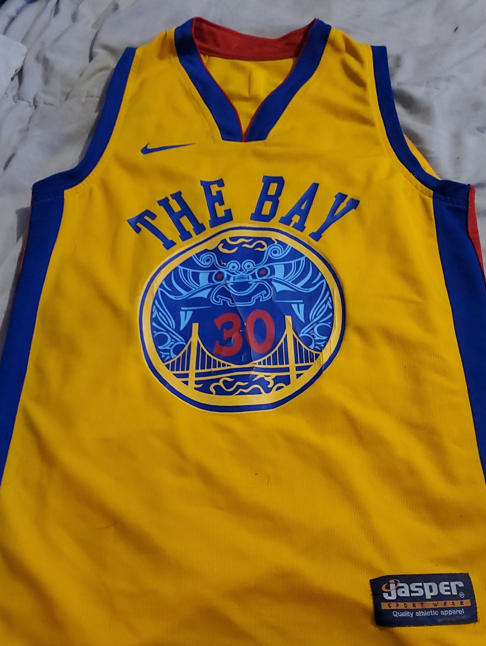 Nike Nba Golden State Warriors Chinese Heritage Jersey....🏀